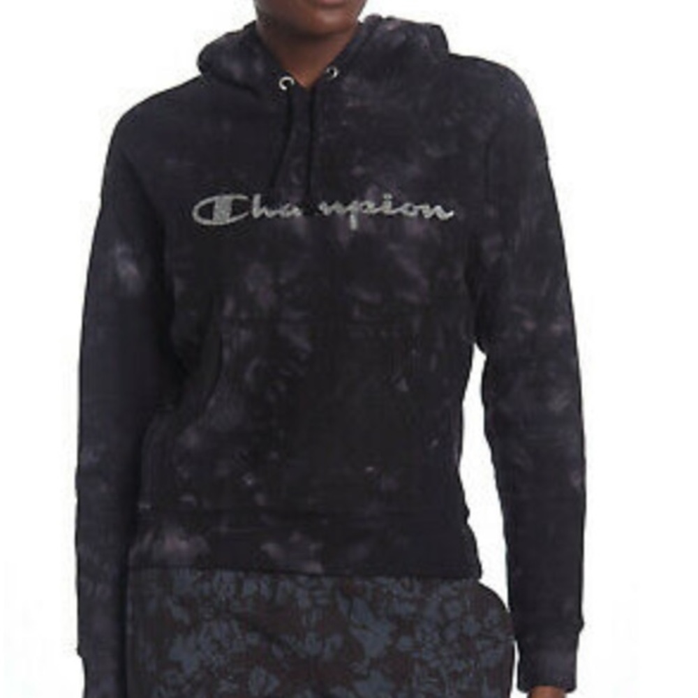 CHAMPION Reverse Weave Scrunch Dye Logo Ho…